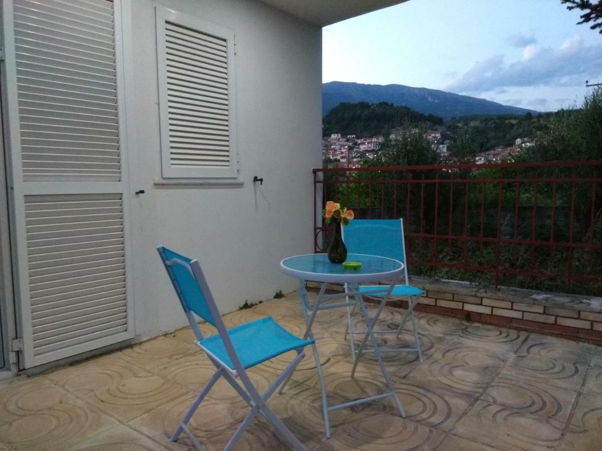 Villa Agnanti Apts And Suites Agio Pnevma エクステリア 写真