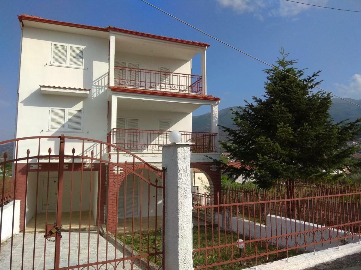 Villa Agnanti Apts And Suites Agio Pnevma エクステリア 写真