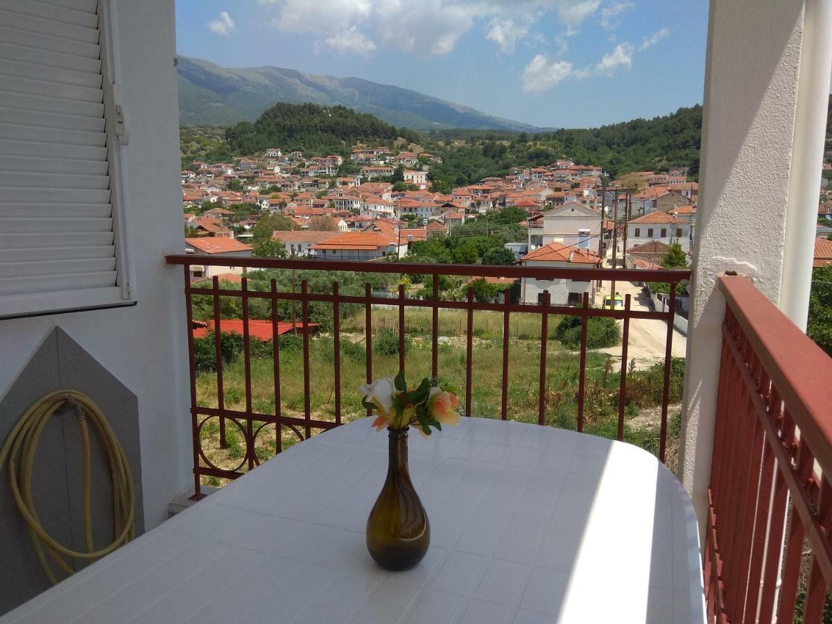 Villa Agnanti Apts And Suites Agio Pnevma エクステリア 写真